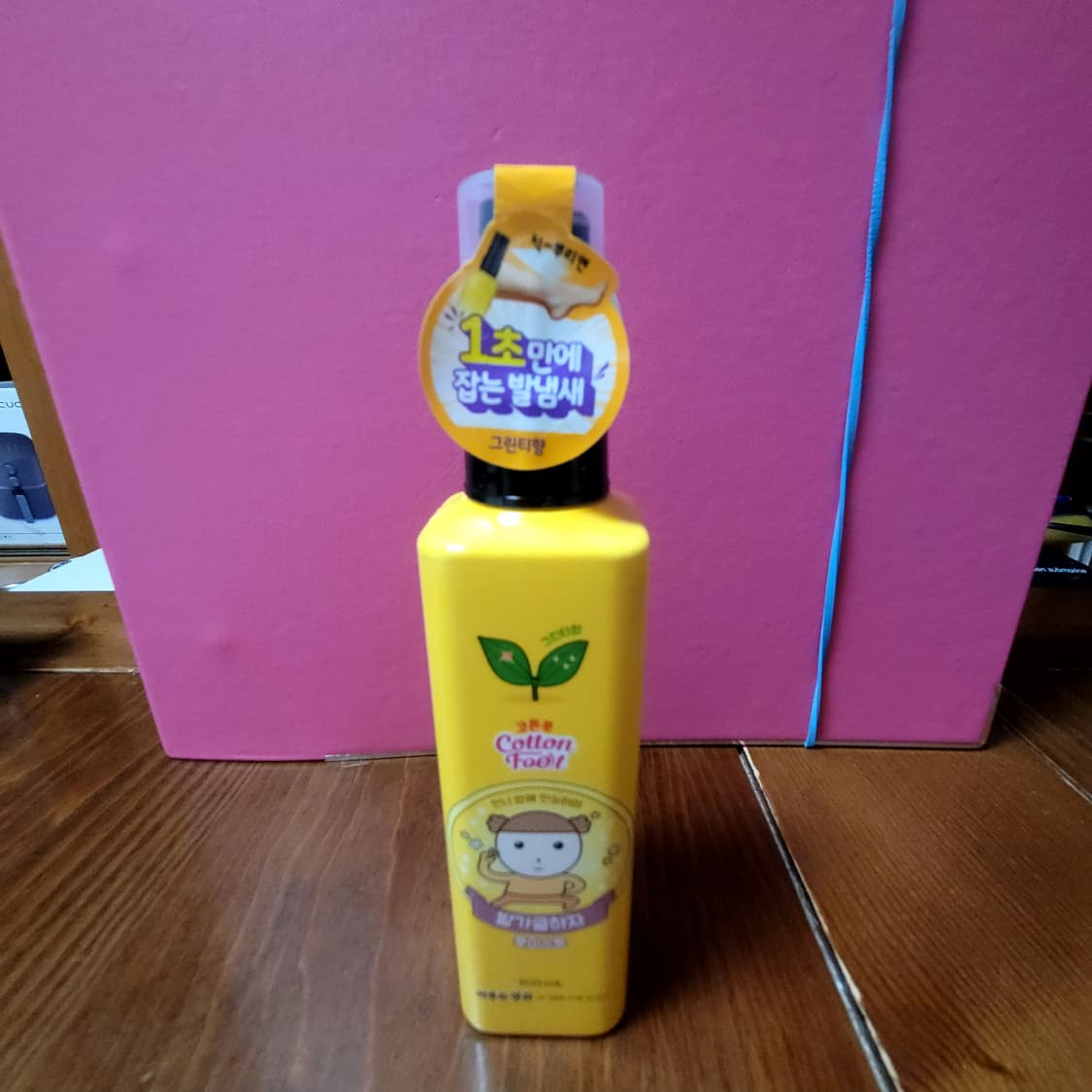 온더바디 코튼풋 풋미스트 그린티향 100ml 새상품 상품이미지1