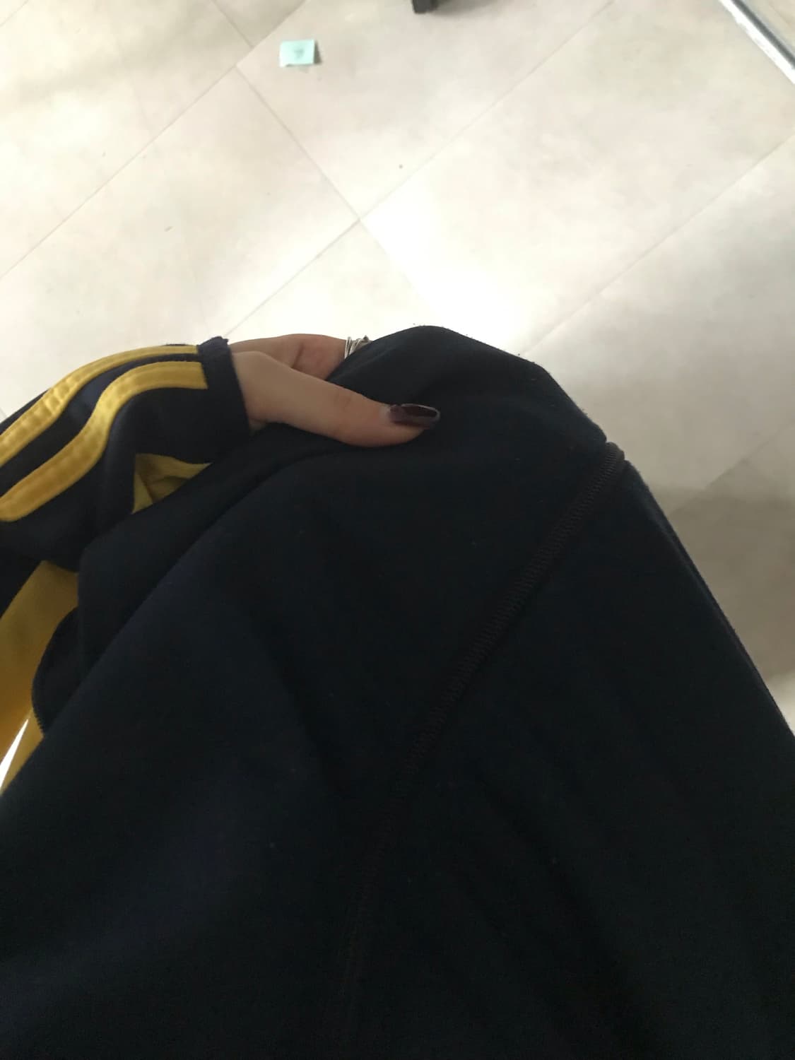 아디다스 네이비 옐로우 파이어버드 져지 상품이미지6