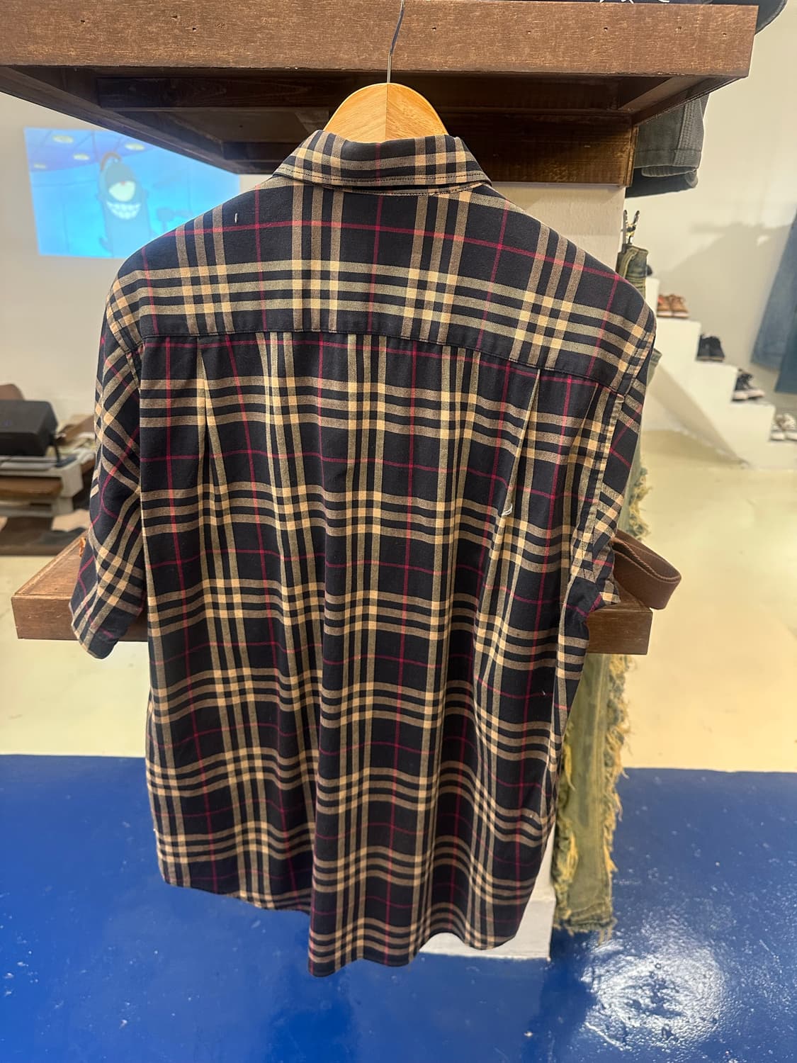 Burberry 버버리 체크반팔셔츠 상품이미지5