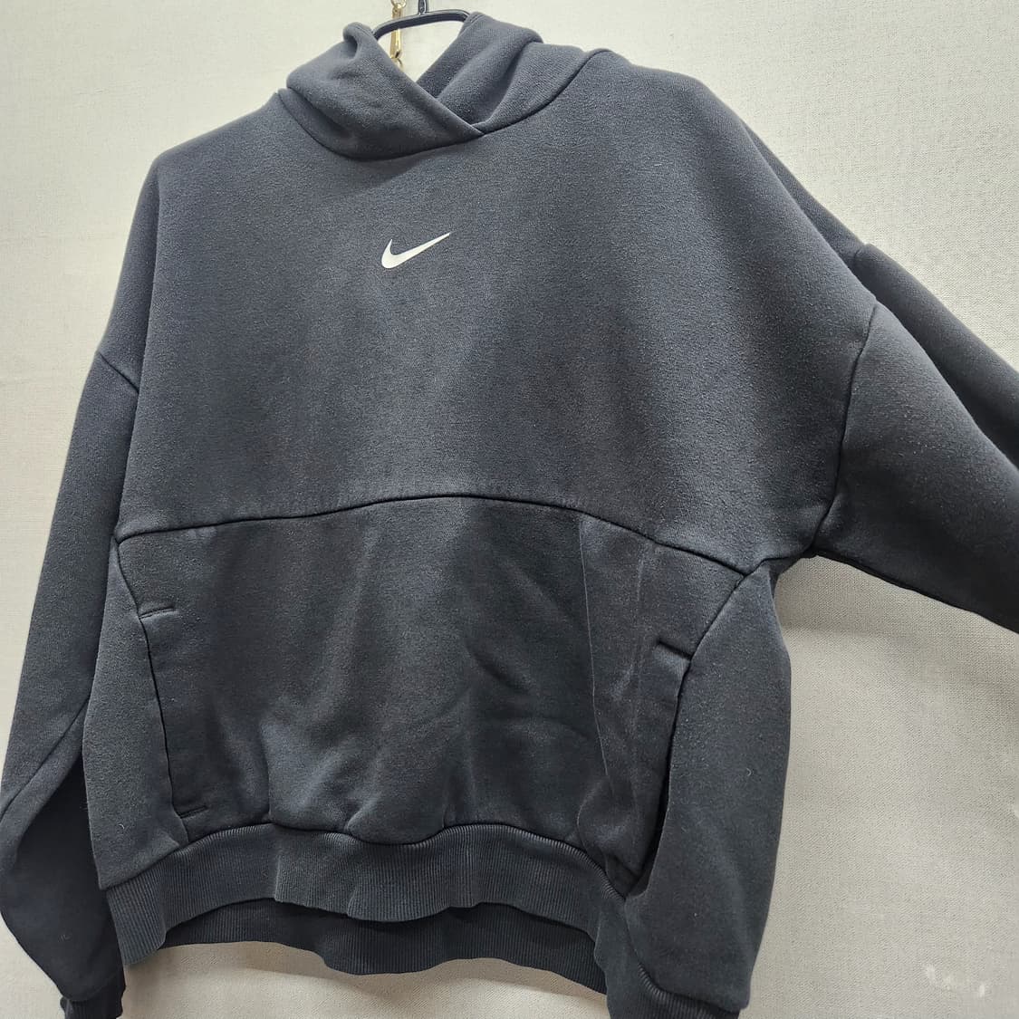 나이키 백 빅 프린팅 반크롭 후드티 XL 상품이미지2