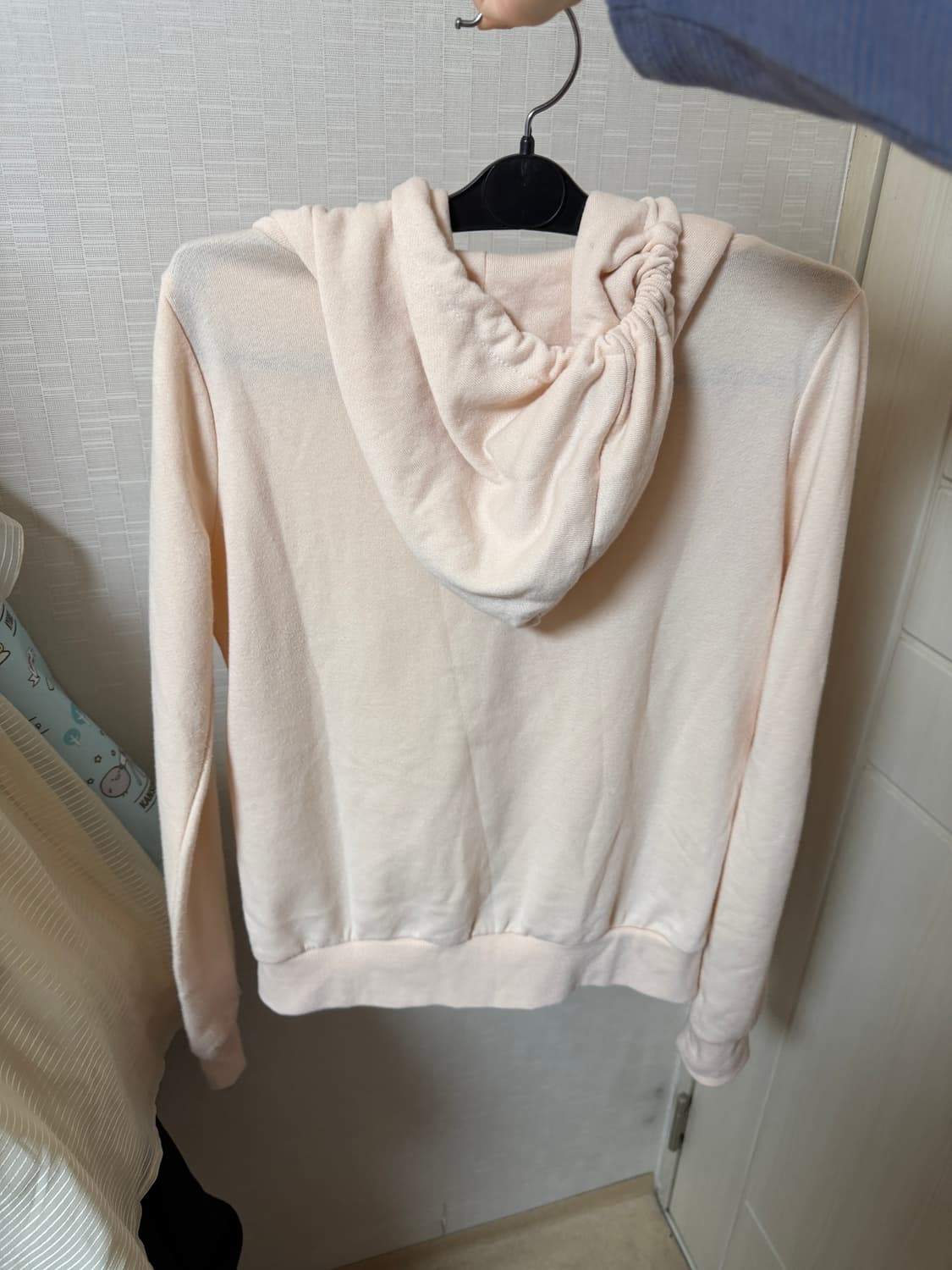 핑크 레이스 후드집업 모리걸 빈티지 러블리 하구미 상품이미지2