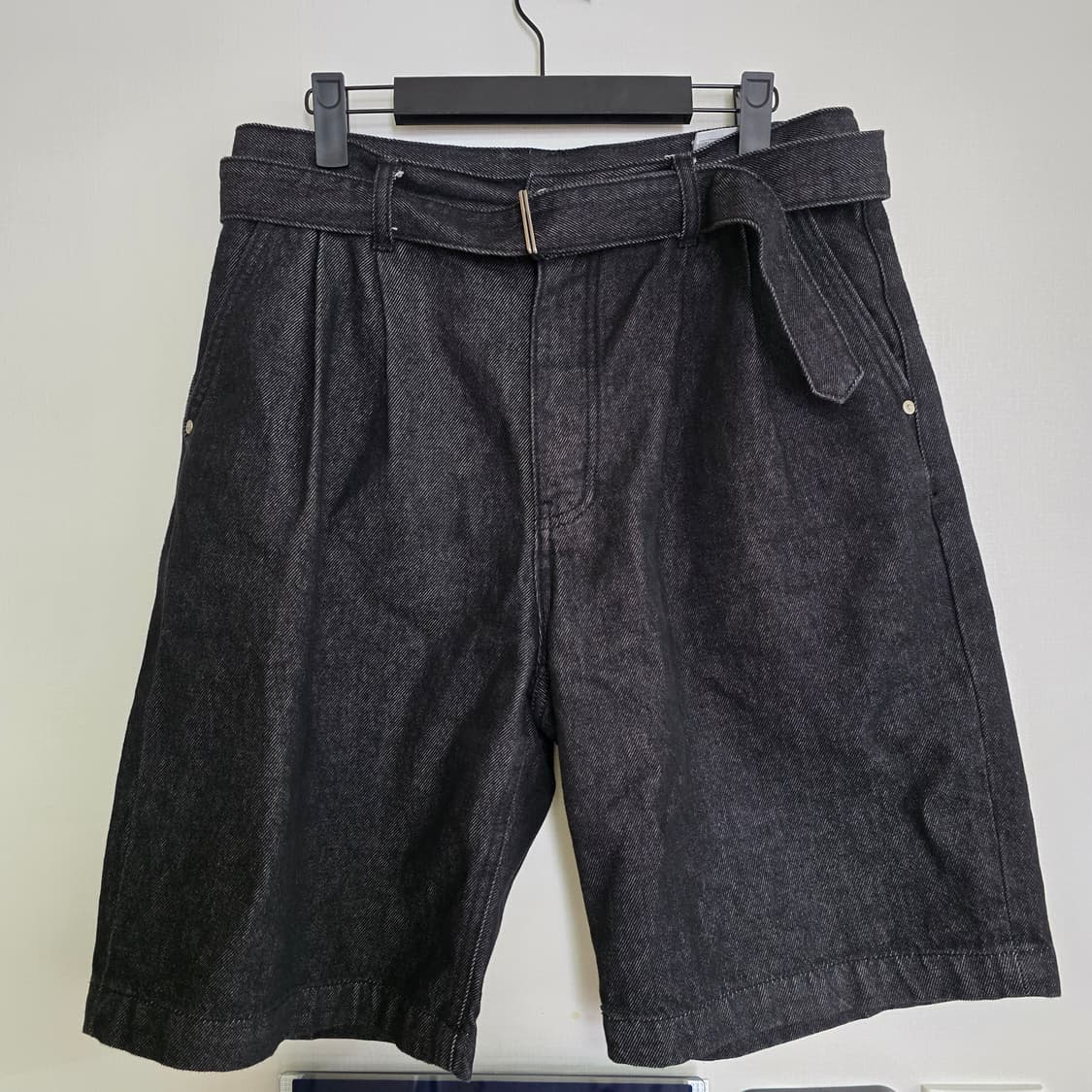 셔터 데님 반바지 S사이즈 상품이미지1