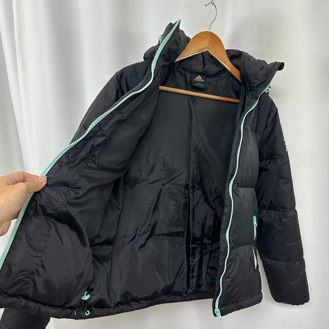 아디다스 여자 패딩  자켓 오리털 90 UEU 상품이미지6