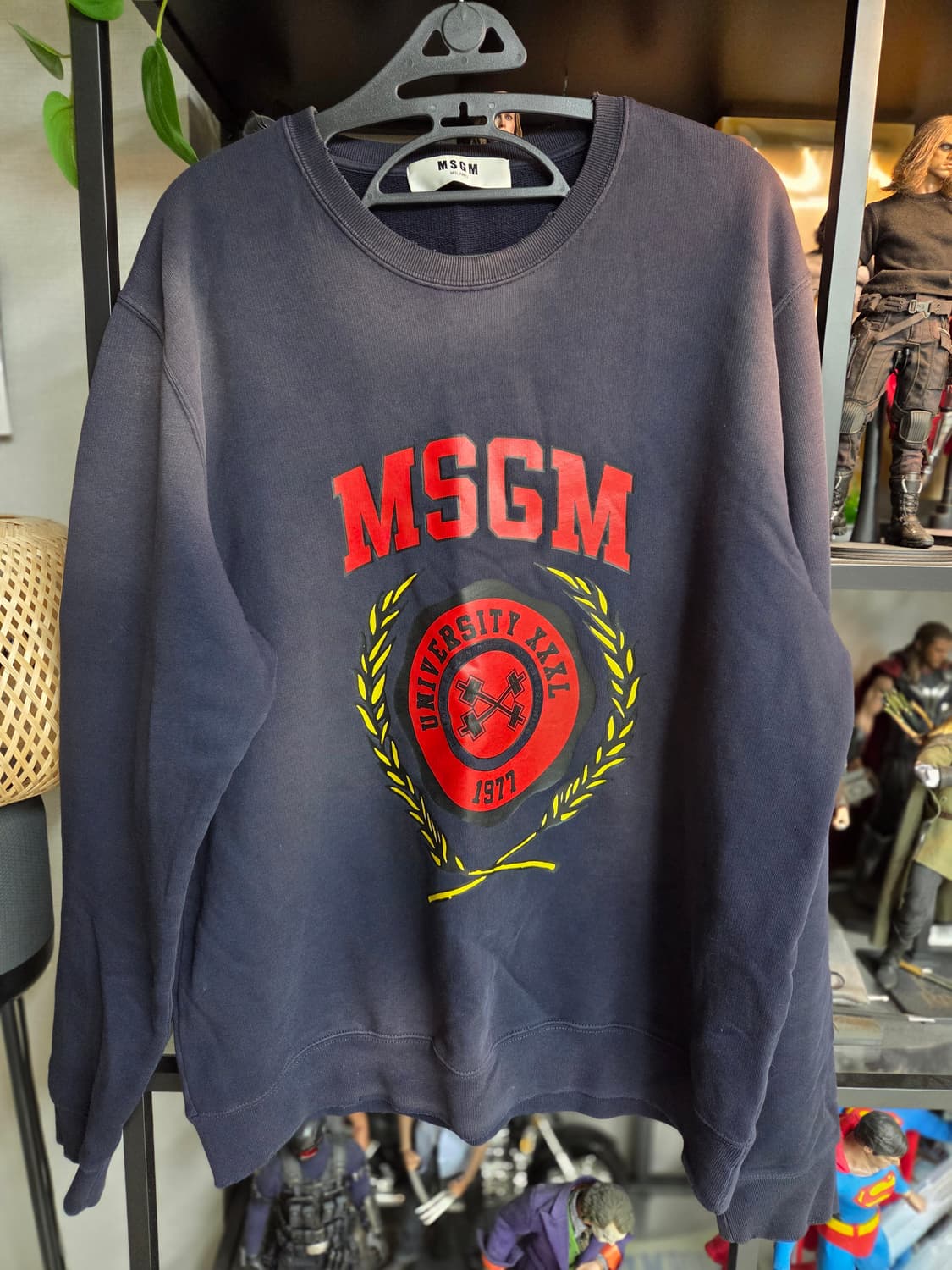 msgm 네이비 맨투맨 상품이미지1