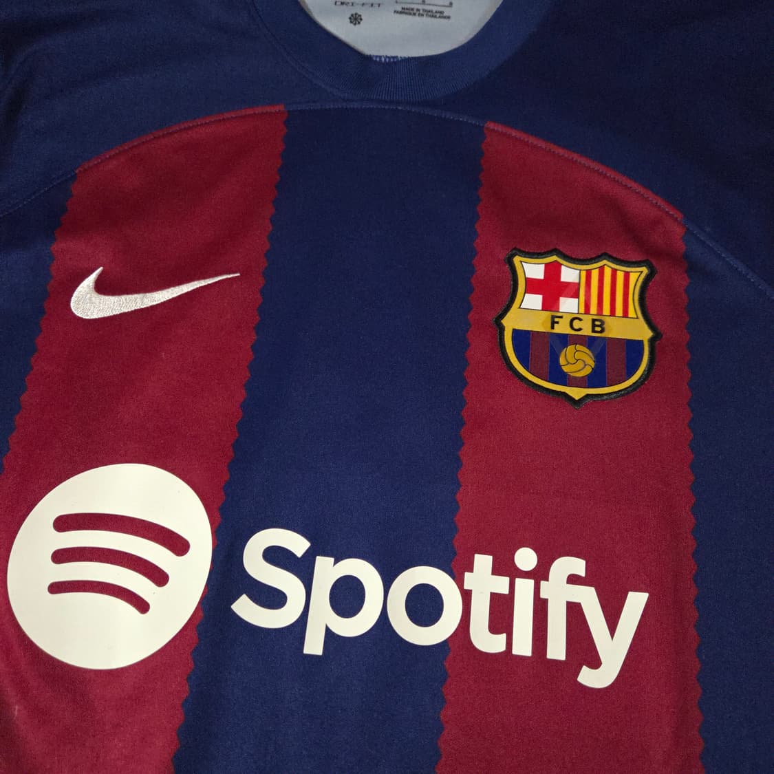 L 23-24 나이키 바르셀로나 레반도프스키 홈 져지 유니폼 어센틱 상품이미지5