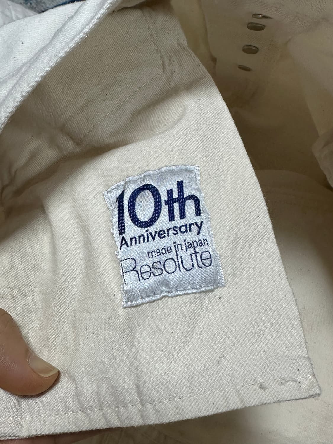 (1회착) 레졸루트 10주년 AA710 32x30 상품이미지4