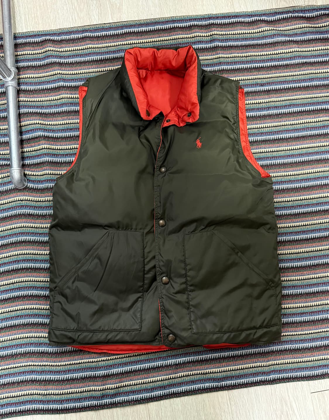 폴로 리버시블 패딩 베스트 상품이미지4