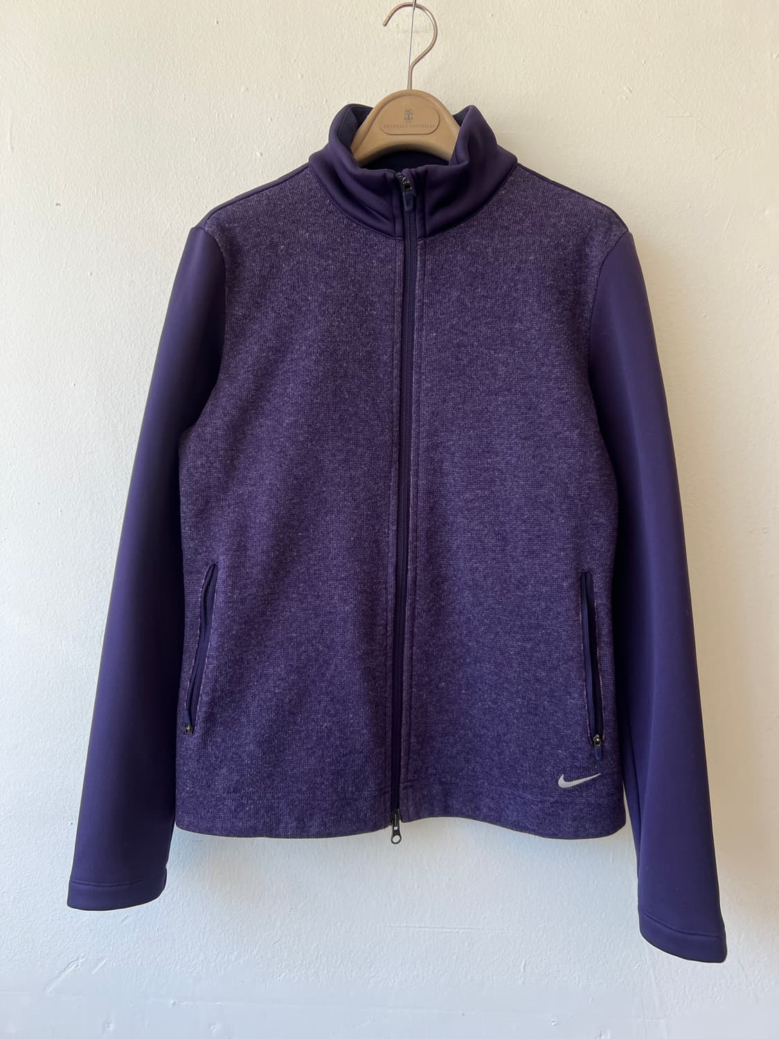 나이키골프 여성 퍼플 골프집업점퍼 니트점퍼 상품이미지2