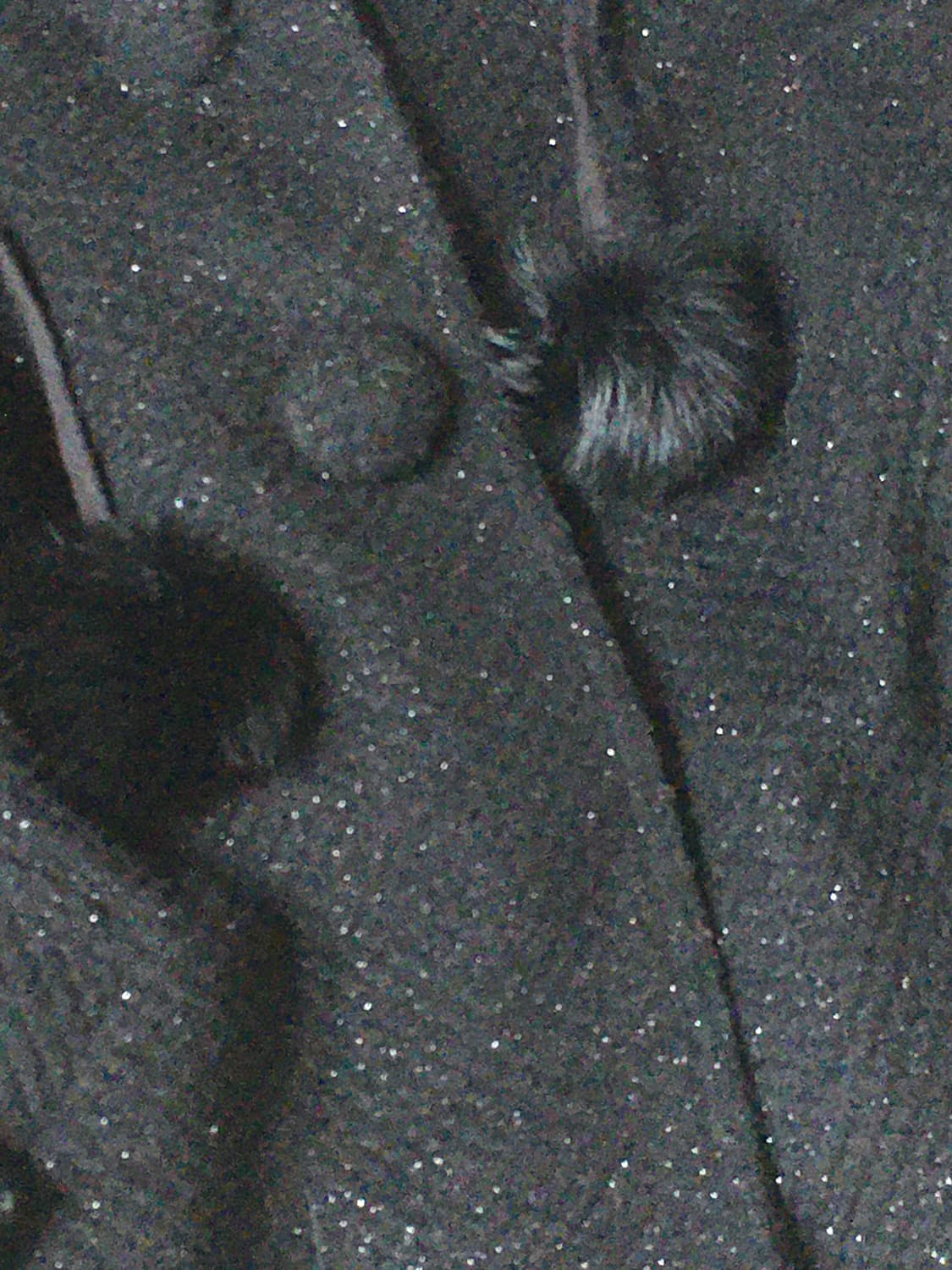 블랙 후드 퍼 폼폼이 숏 코트 라떼 히메 오네 갸루 러블리 로걀 빈티지 상품이미지2