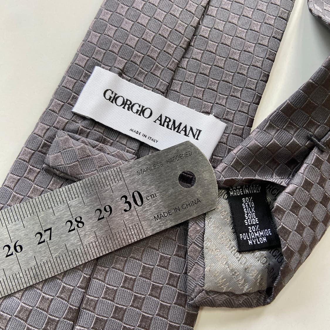 조르지오 알마니 명품 정품넥타이(ARMANI) 8.3cm 상품이미지5
