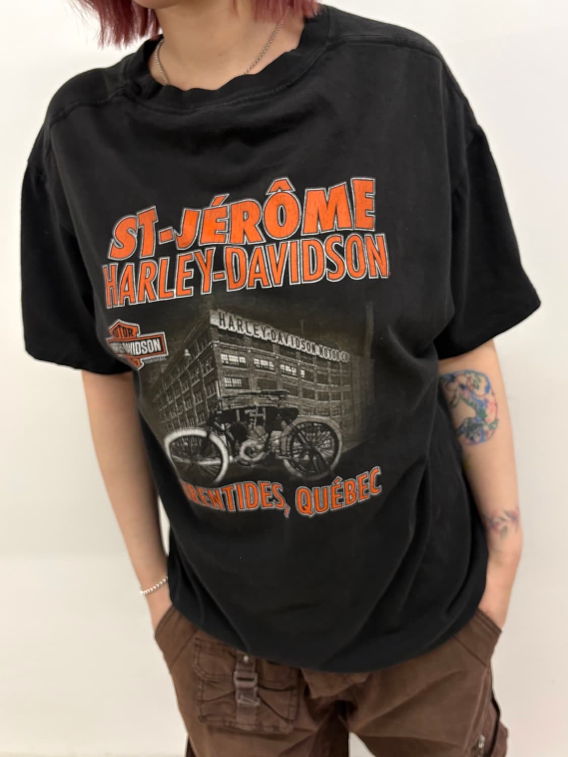 90’s Harley-Davidson 반팔 티셔츠 상품이미지2