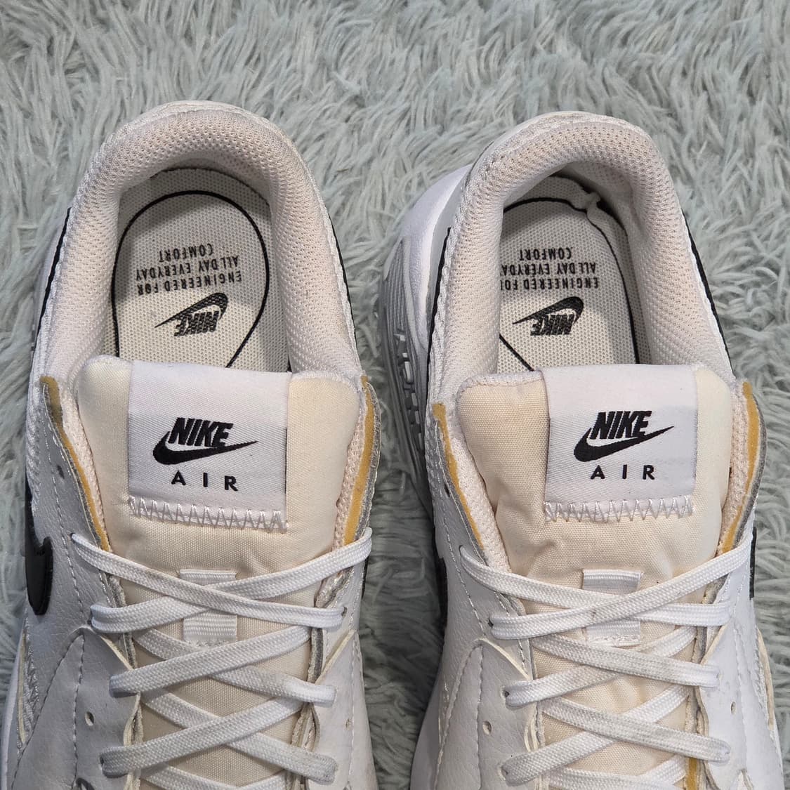 8q-25:나이키 에어맥스 CD5432-101화이트블랙(24cm)-A급 상품이미지7