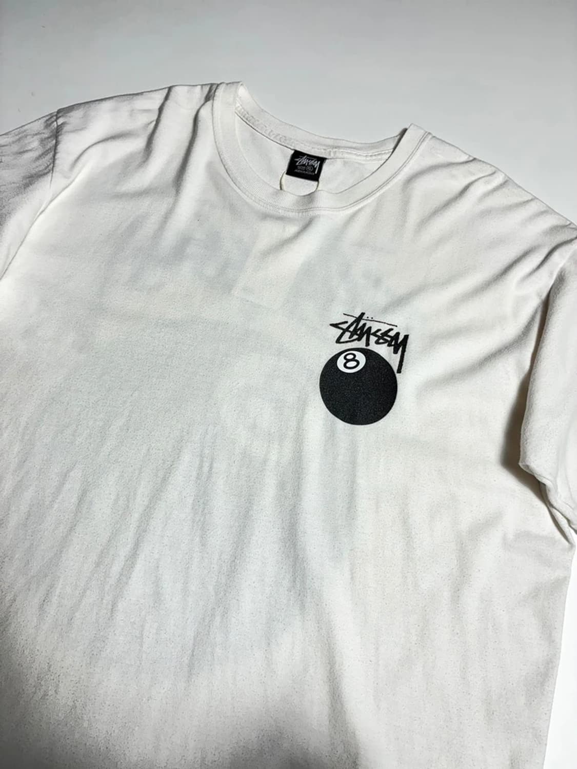 스투시 STUSSY 8볼 그래픽 코튼 반팔 티셔츠 R1407 상품이미지4
