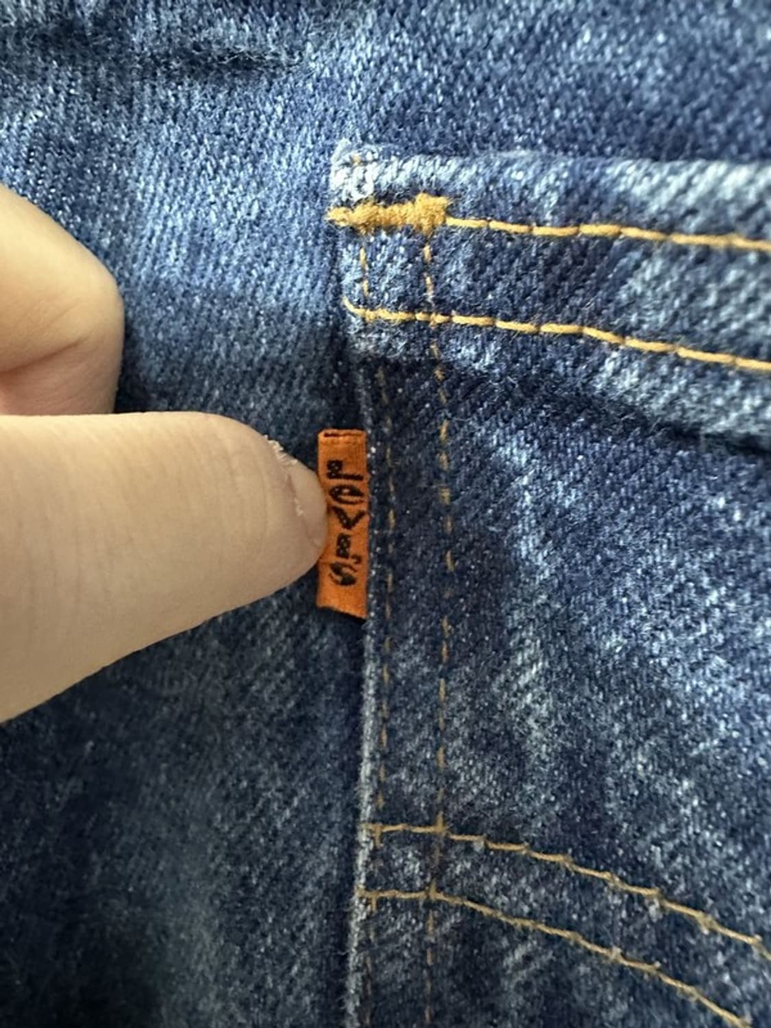 [W40L36] LEVI'S 리바이스629 80s UK 오렌지탭 빈티지 상품이미지3