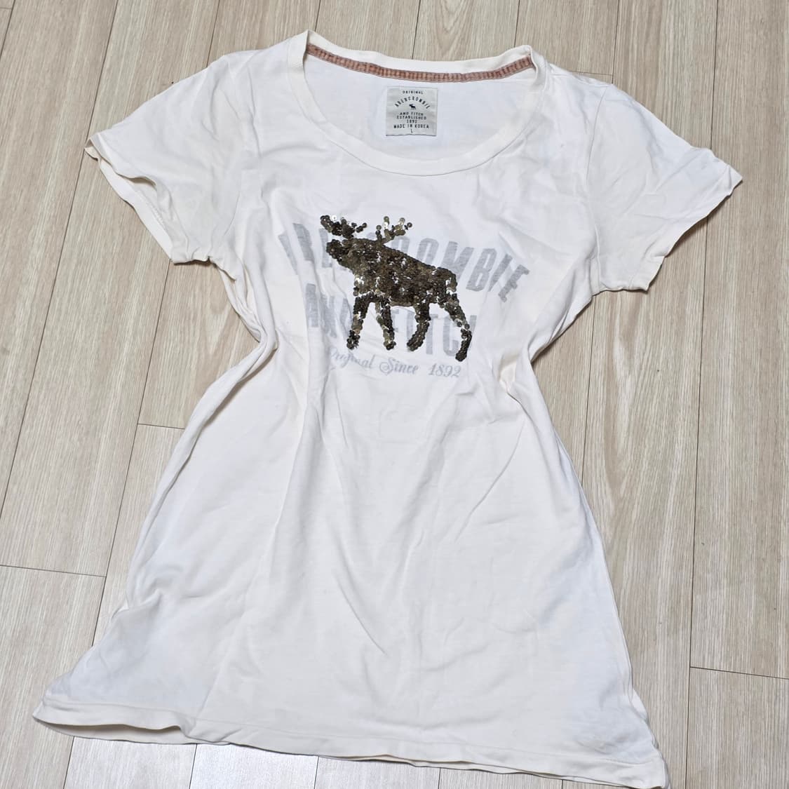 아베크롬비 빈티지) 여성 반팔티셔츠 y2k 시크 여름슬리브 상품이미지1