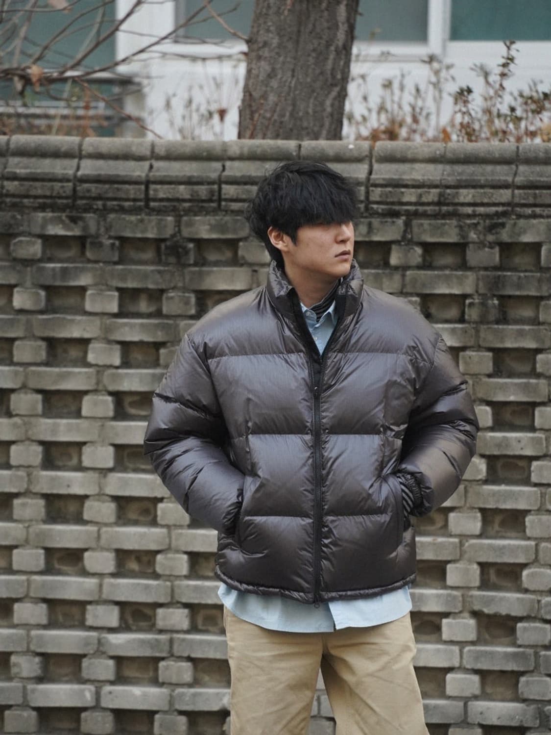 스테디에브리웨어 컴폴트 패딩 블랙3 상품이미지7