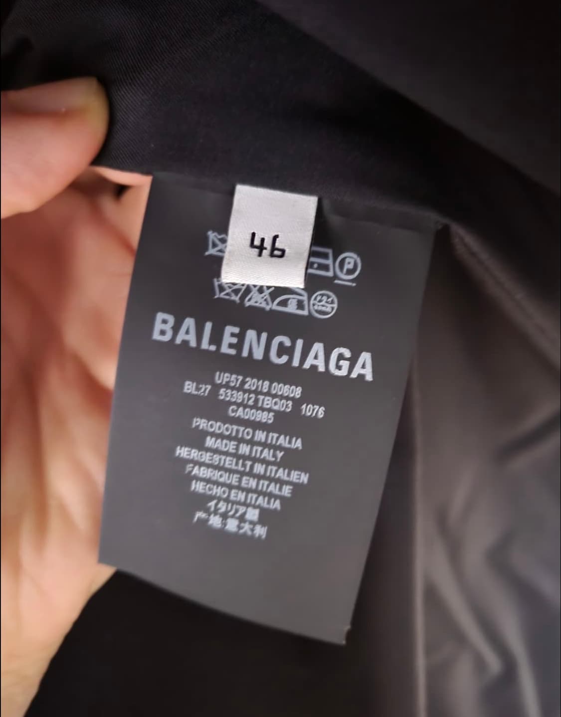 발렌시아가 덕다운 자켓 상품이미지7