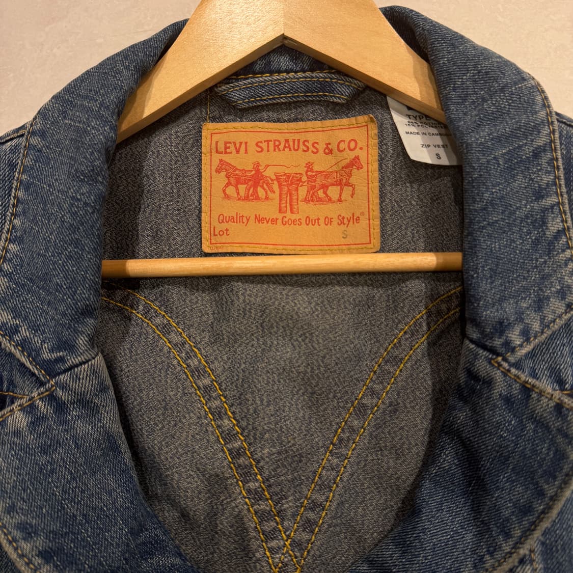 Levi’s TYPE1 데님 베스트 새상품 상품이미지2