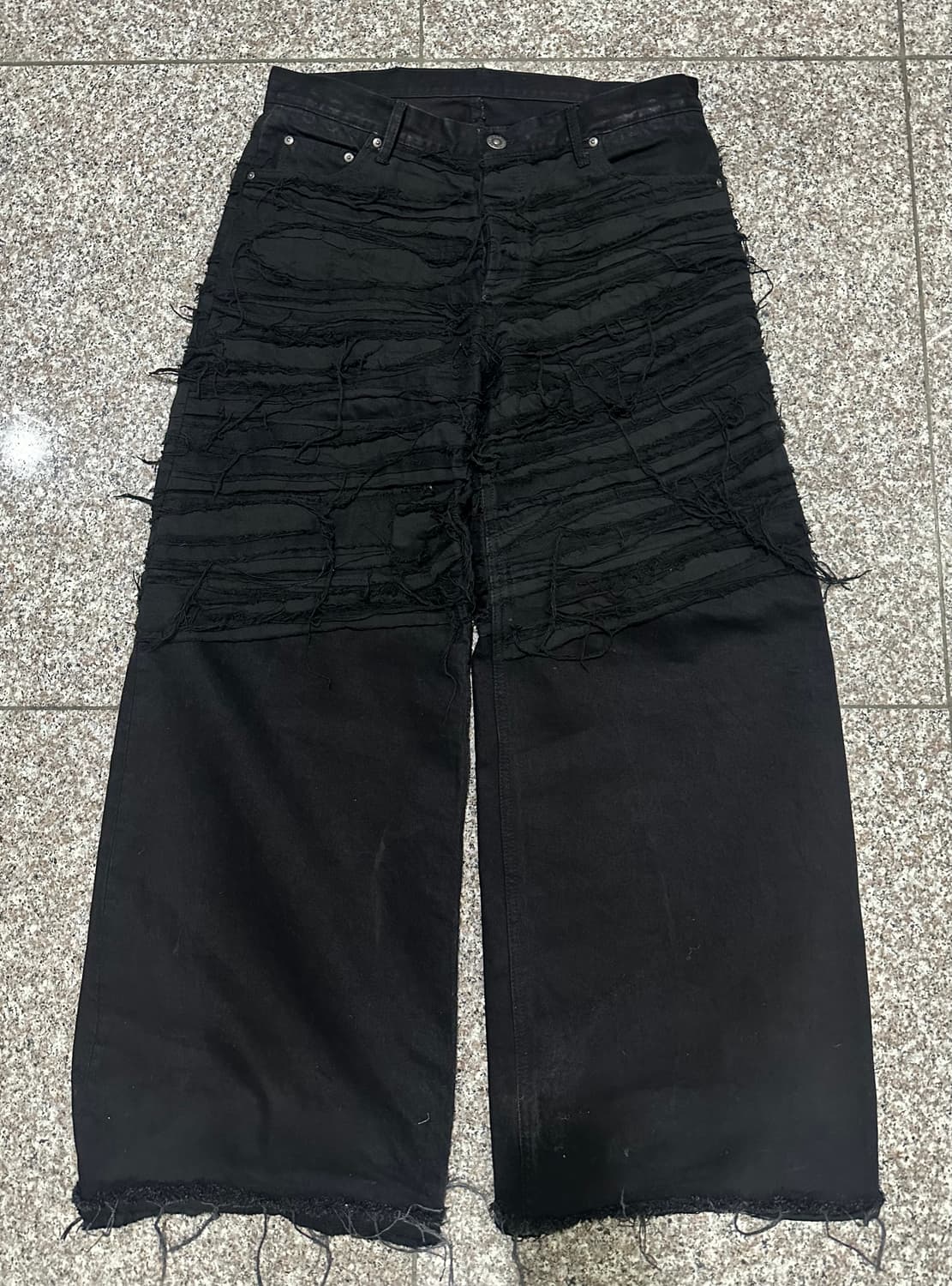 [36]paradoxe 파라독스 와이드 데님 팬츠 상품이미지1