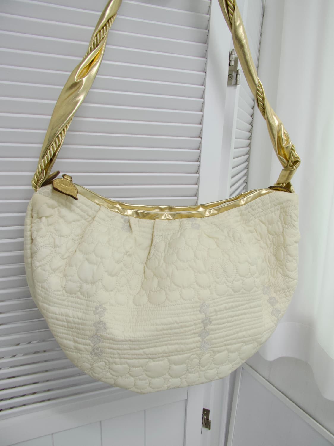 츠모리치사토 네코 퀄팅 크로스백 상품이미지4