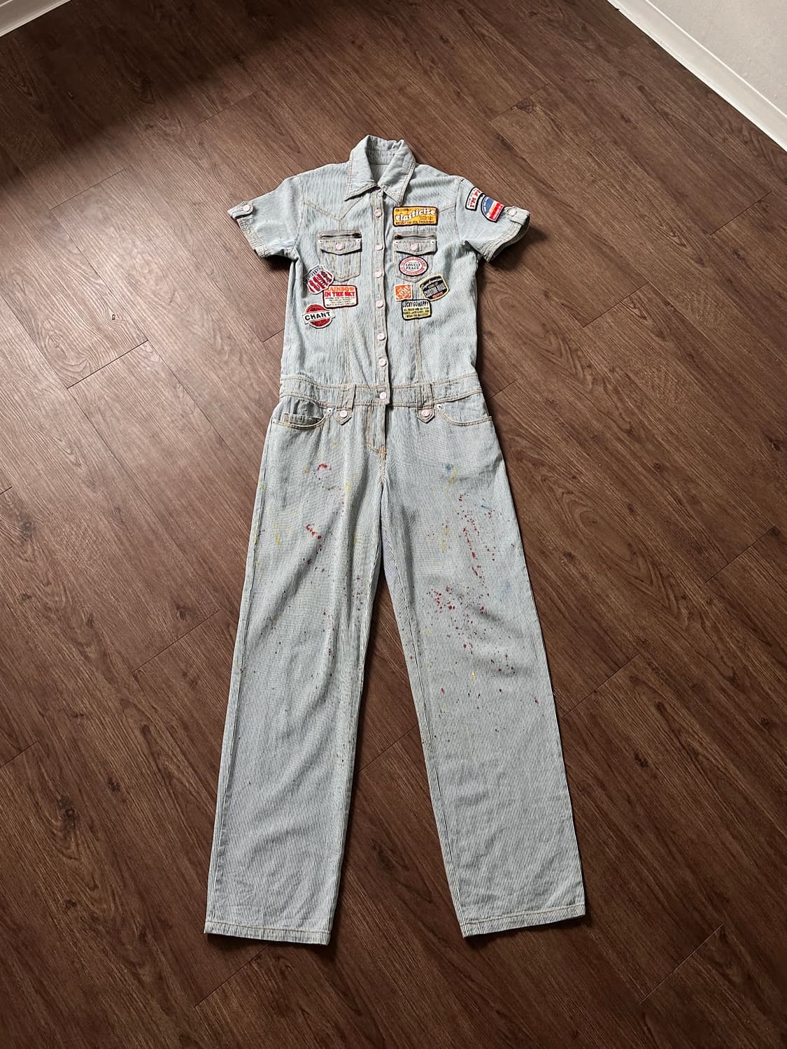 페인트 히코리 하프 점프 수트 상품이미지10