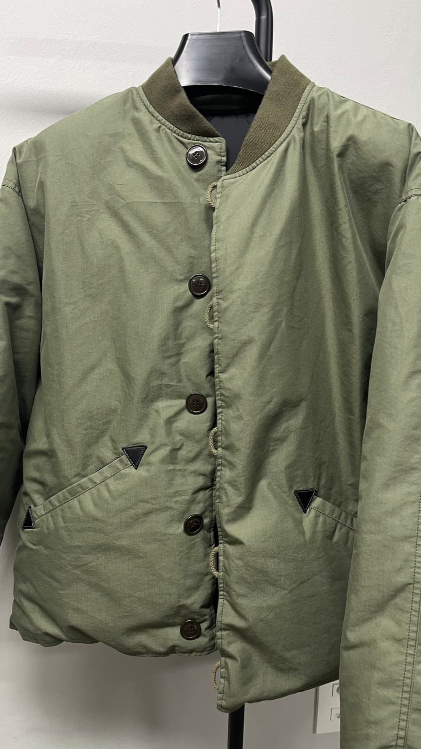 비헤비어 리버시블 m43 라이너 다운 자켓 상품이미지4