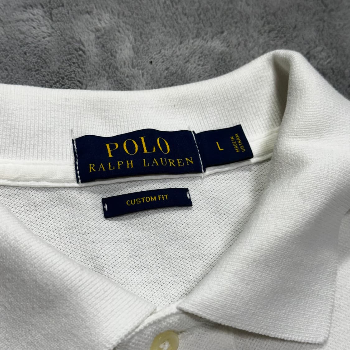 폴로랄프로렌 반팔 카라티 커스텀 핏 L 상품이미지4