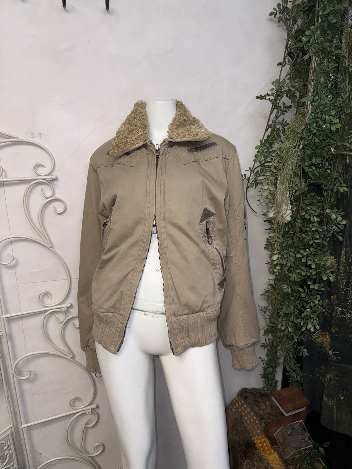 G-Star raw beige two ways cotton bomber  상품이미지7