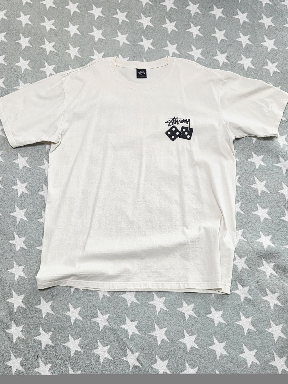 스투시 다이스 피그먼트 다이드 티셔츠 상품이미지2