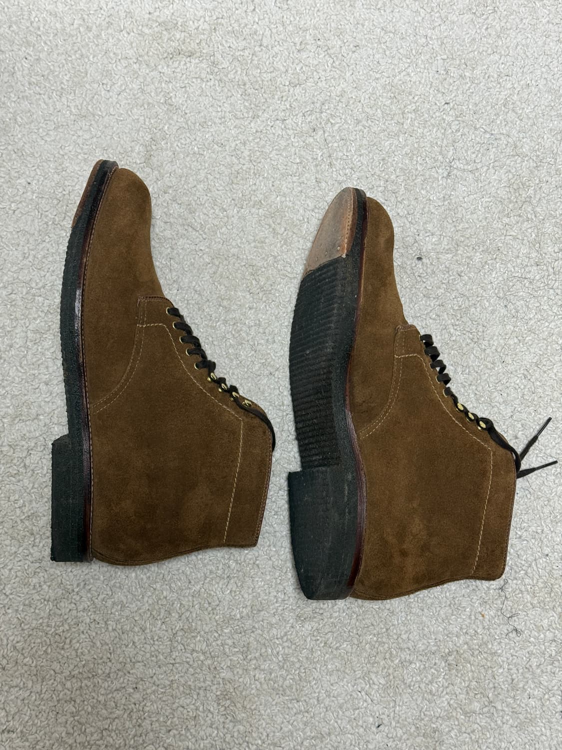 알든 브룩스브라더스 플레인토 스너프 스웨이드 상품이미지3