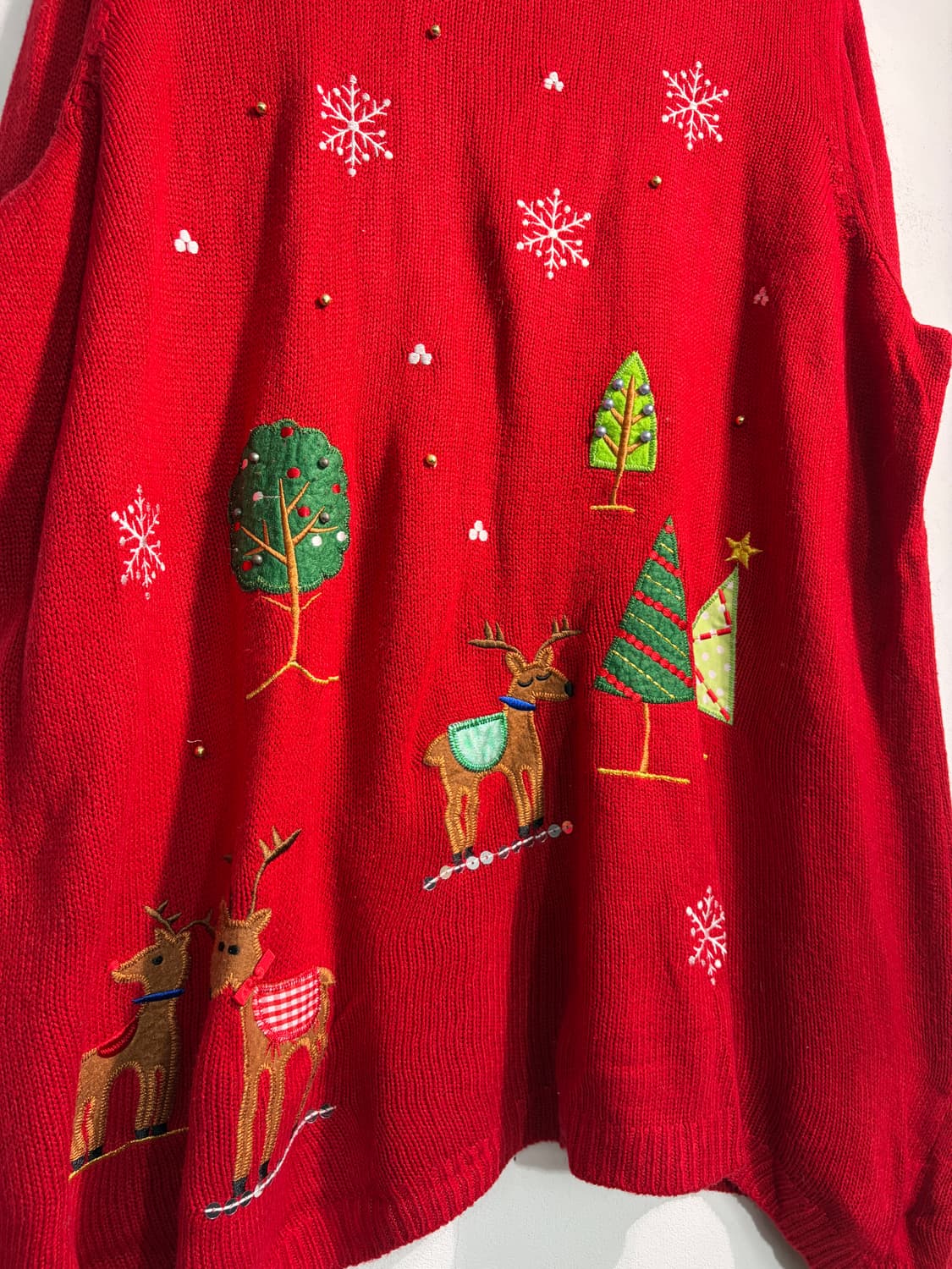 U.S.A. 크리스마스 어글리니트 트리+루돌프 2XL 상품이미지3