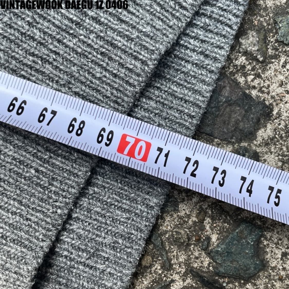 폴로 꽈배기 니트 L 상품이미지7