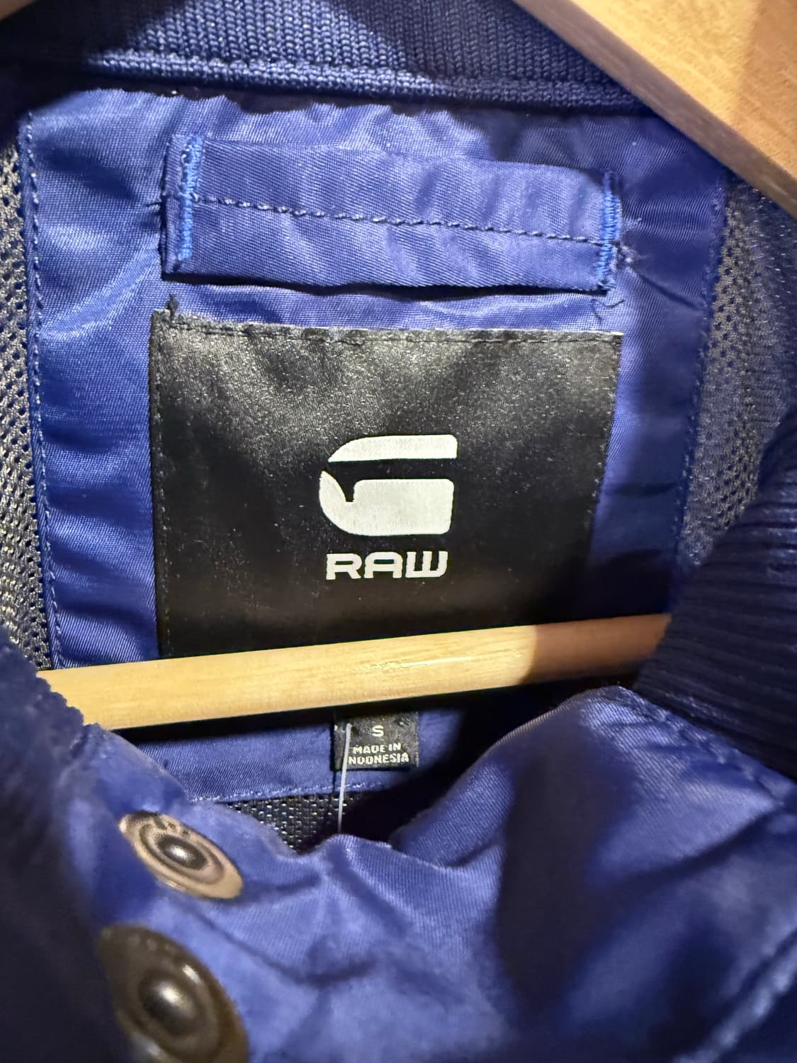 지스타 로우 네이비 해링턴 자켓 상품이미지2