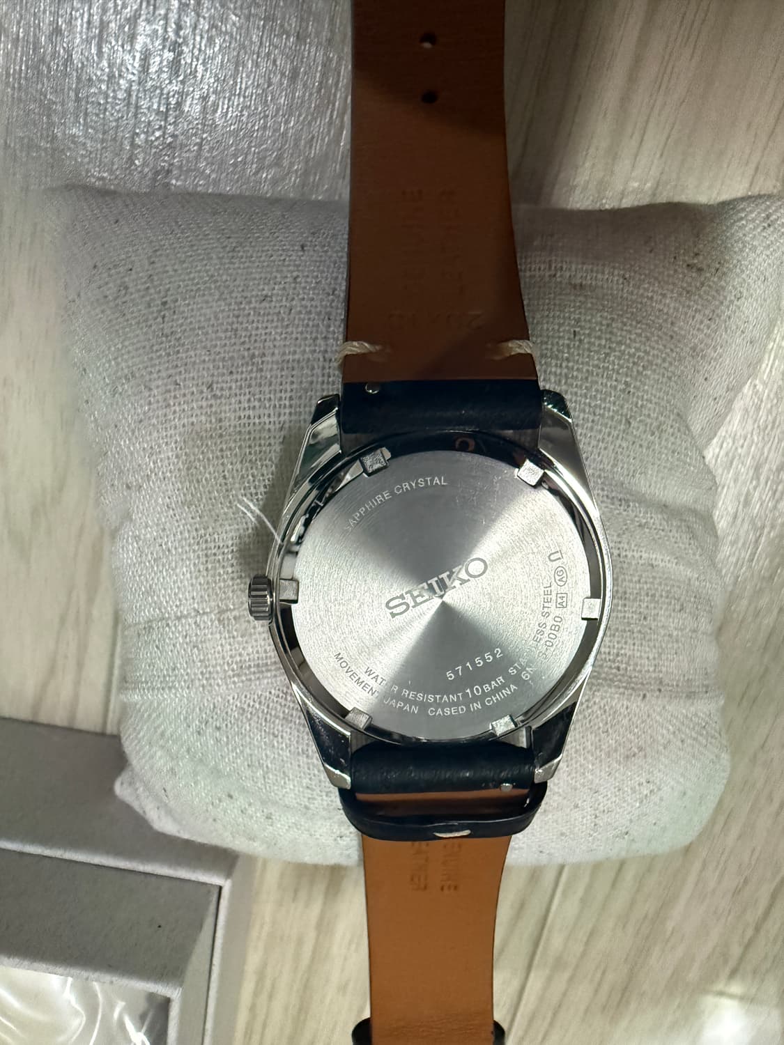 세이코 셀렉션 S시리즈 아날로그 쿼츠 남성 메탈 손목시계 SBTH011  상품이미지3