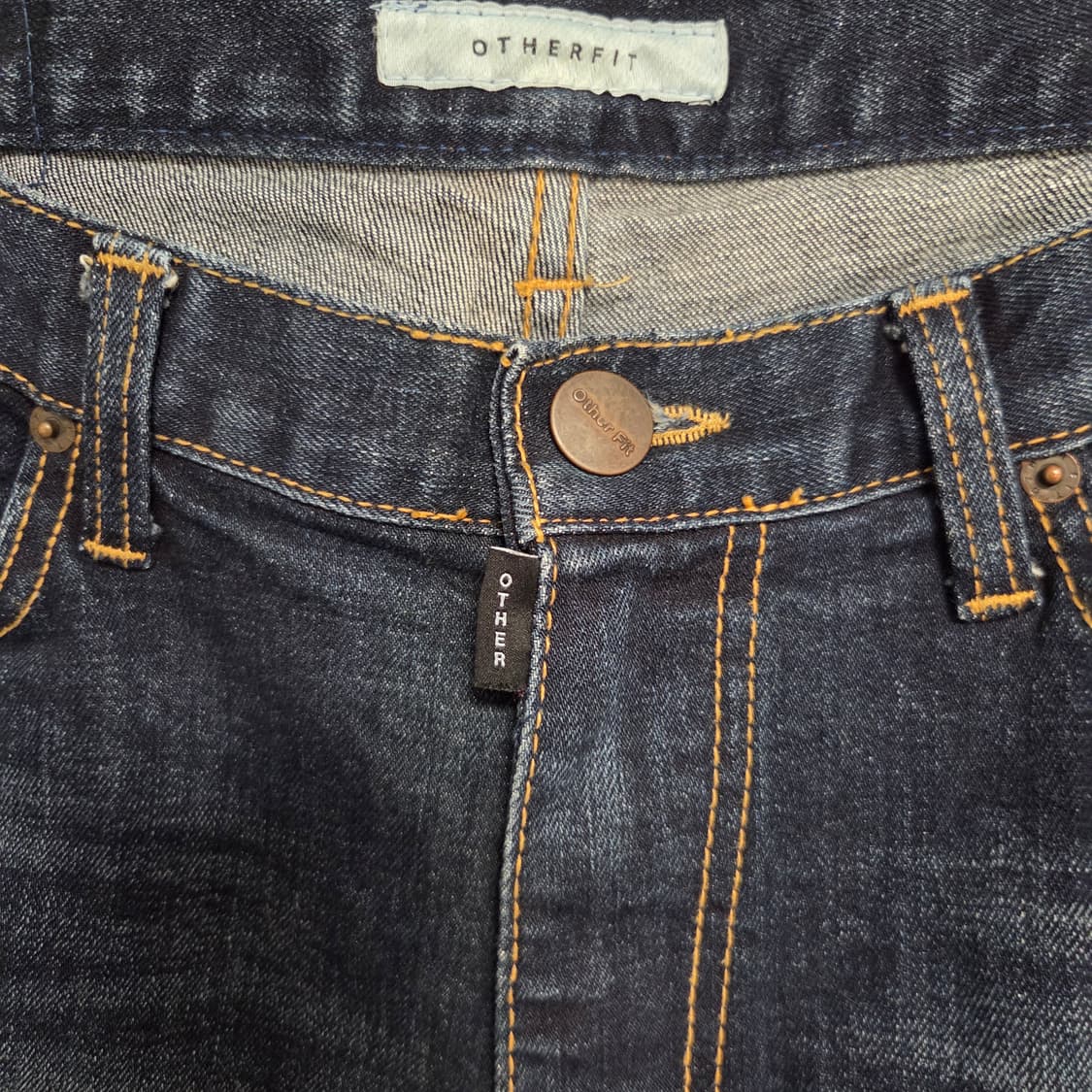 Otherfit 빈티지 데님 팬츠 35 상품이미지4