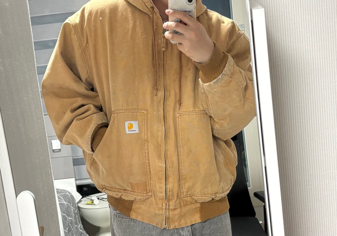 빈티지) 칼하트 워크자켓 XXL (지퍼확인) 상품이미지9