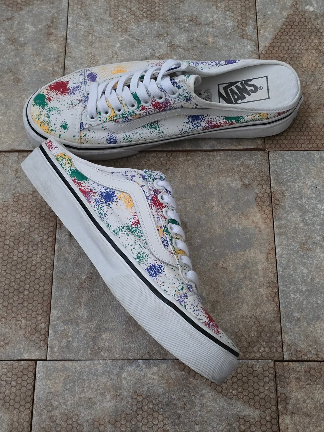 (245)반스 스타일 36 뮬 오버 스프레이 상품이미지5