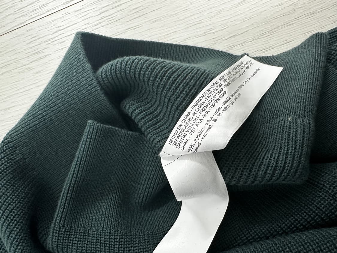 마시모두띠 남성 M사이즈 반집업 니트 상품이미지7