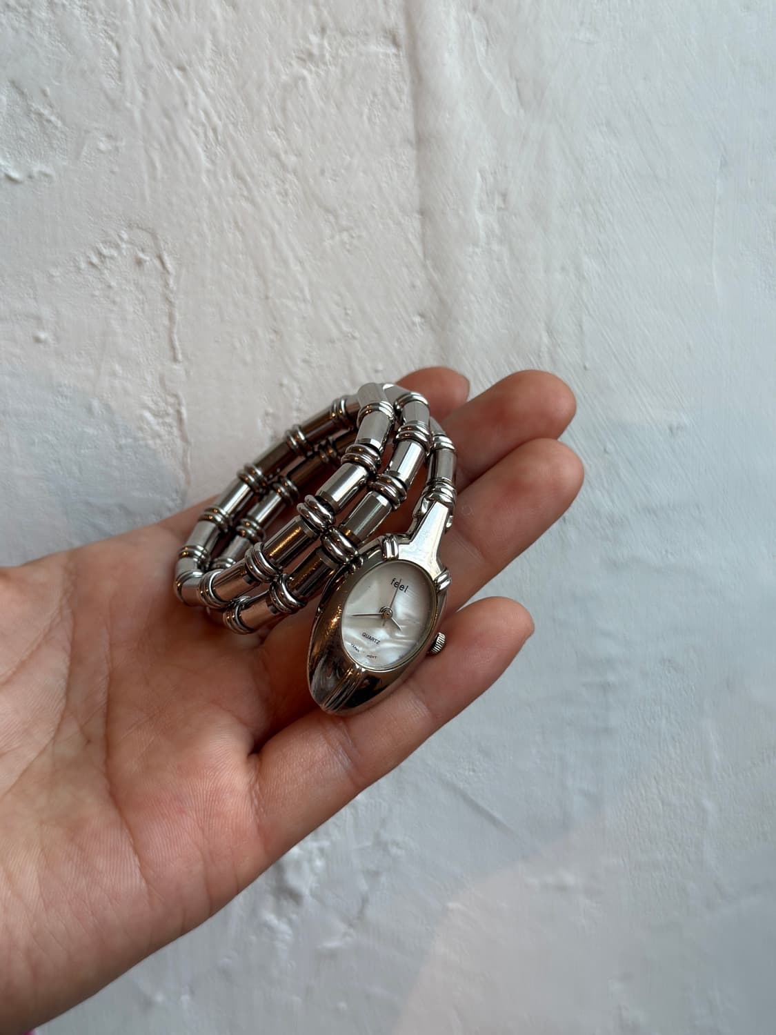 90's Hong Kong Snake Bangle 시계 상품이미지1