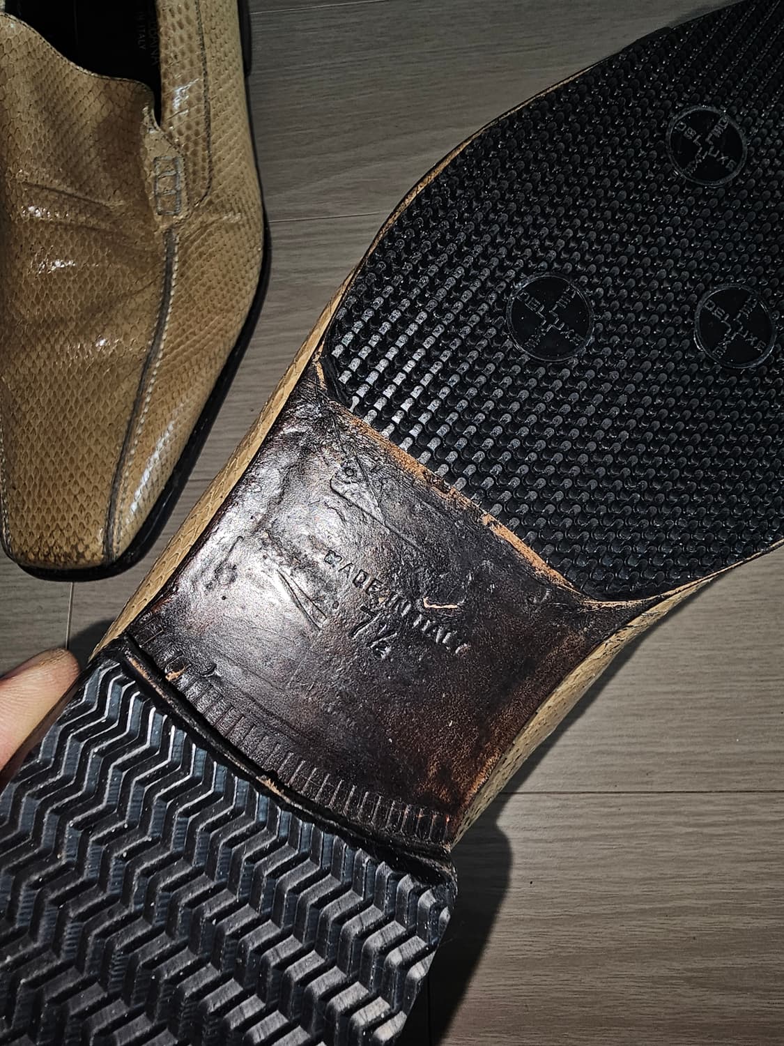 돌체앤가바나 뱀피가죽 구두 상품이미지9