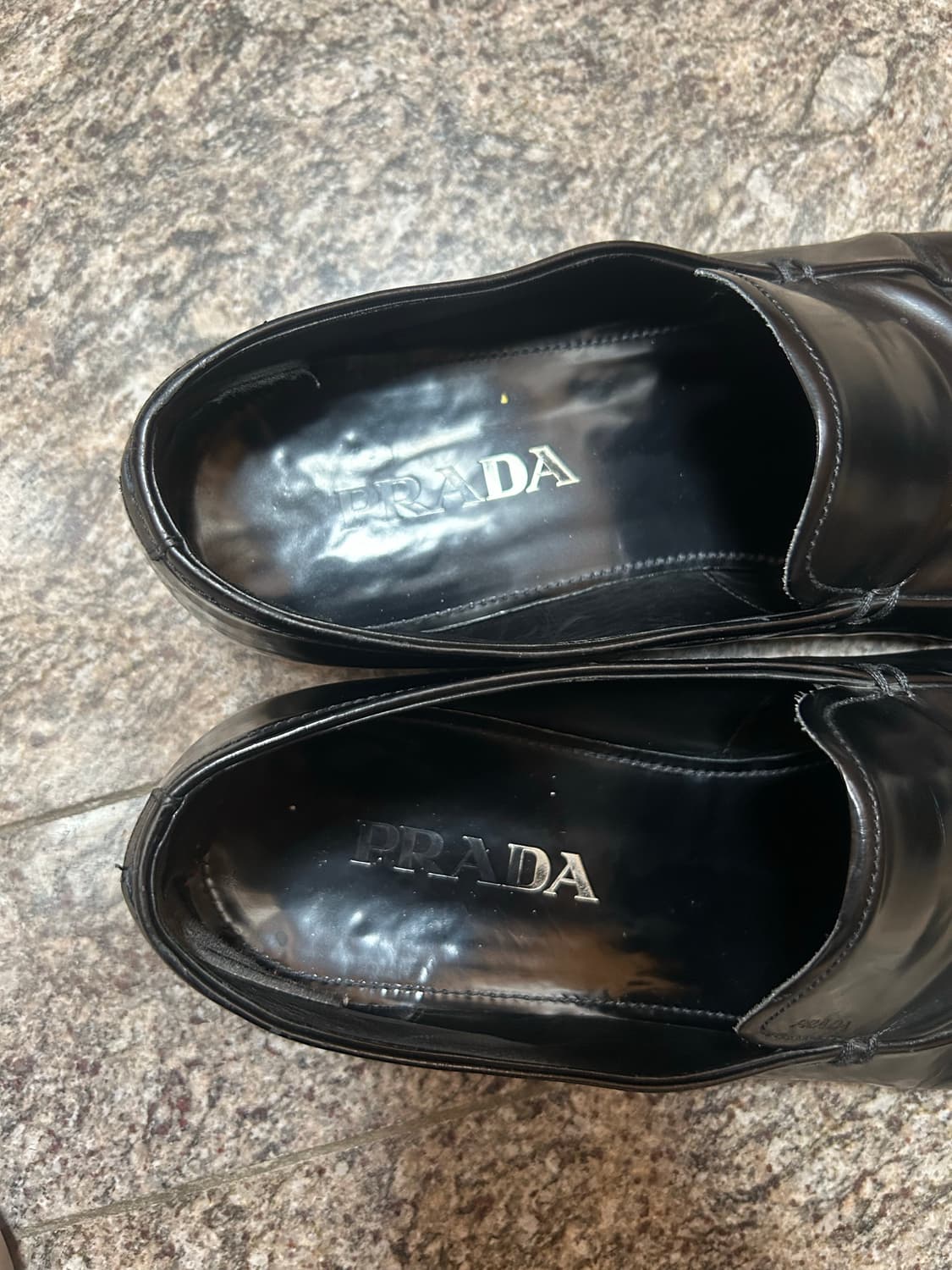 프라다 클래식 드레스 로퍼 uk10 상품이미지2