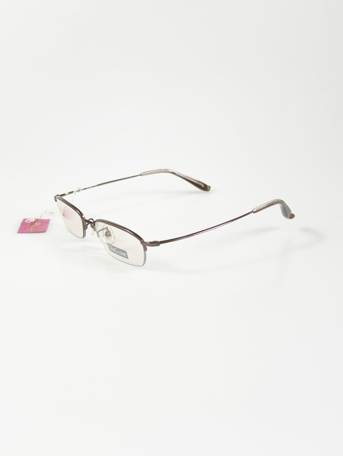 DisGuise 반무테 스퀘어 메탈 프레임 빈티지 안경 상품이미지3