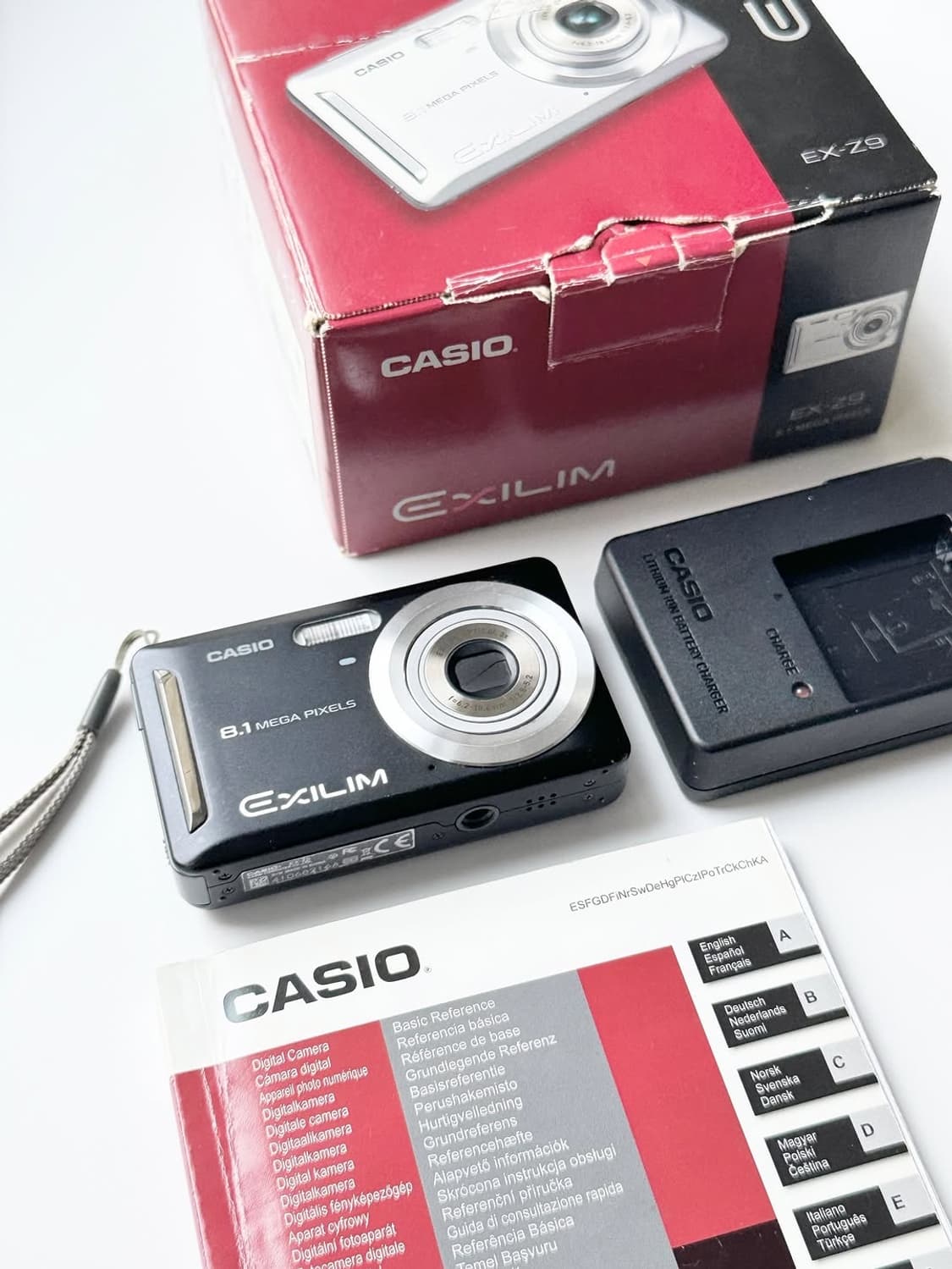 Casio Exilim EX-Z9 블랙 박스세트 🖤 상품이미지10