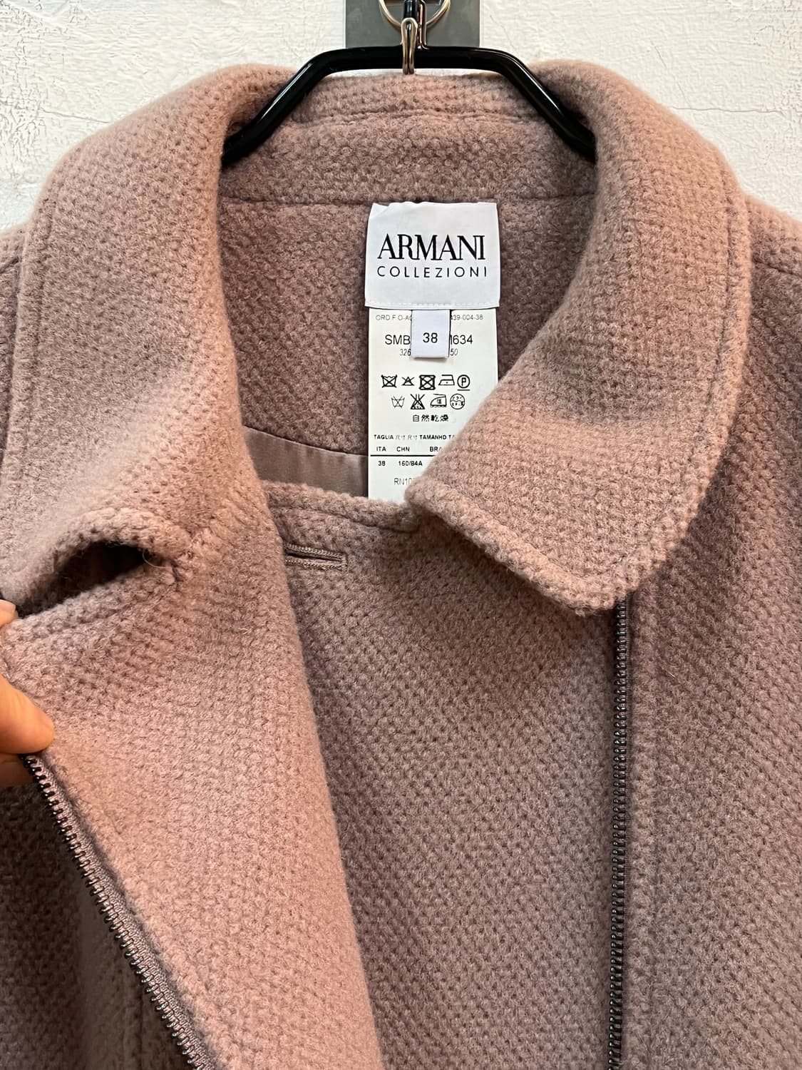 Armani Collezioni 라나 울 캐시미어 혼방 코트 38 상품이미지4