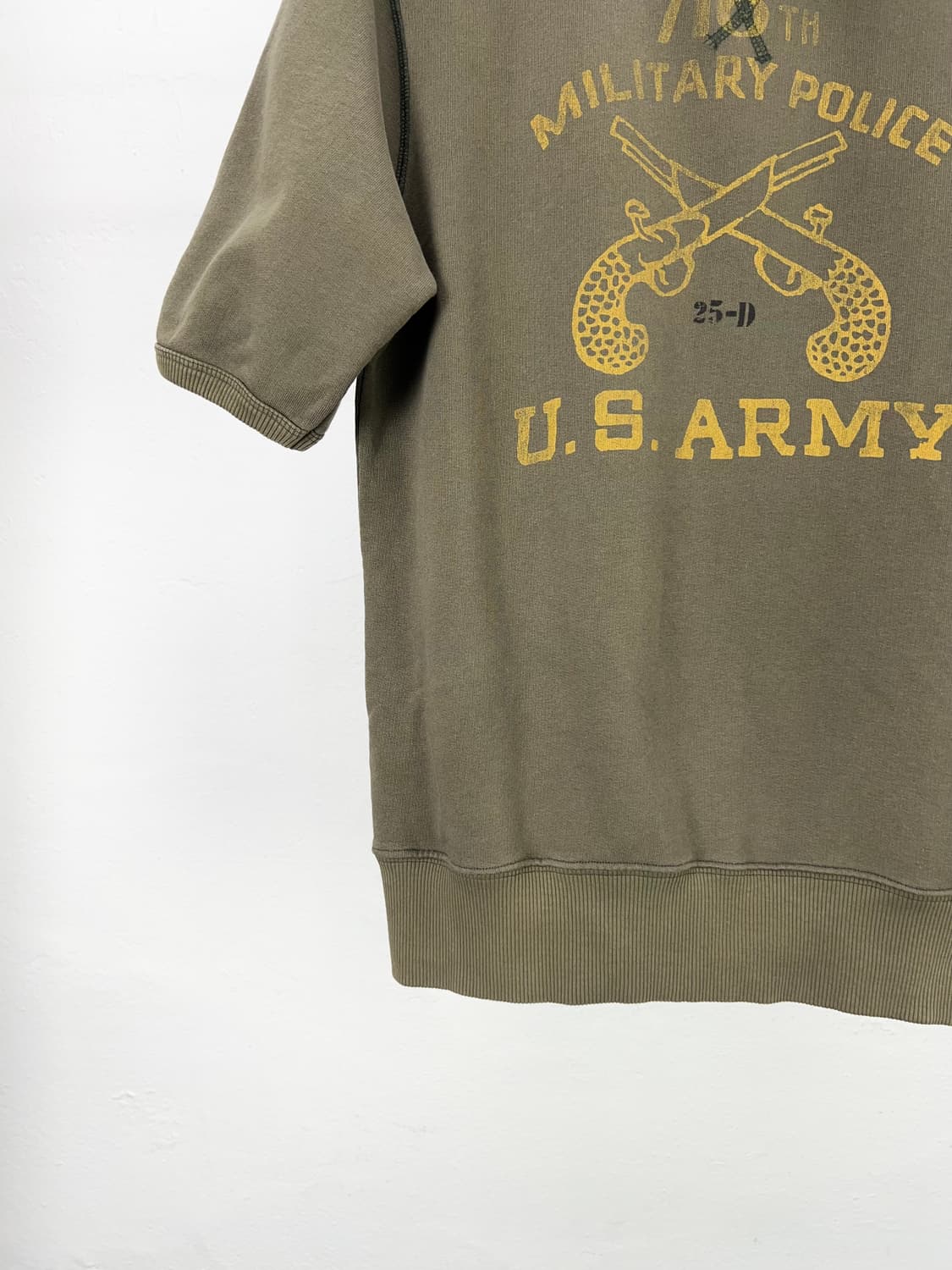 스포츠웨어 MFG US ARMY 하프 스웻 셔츠 상품이미지4