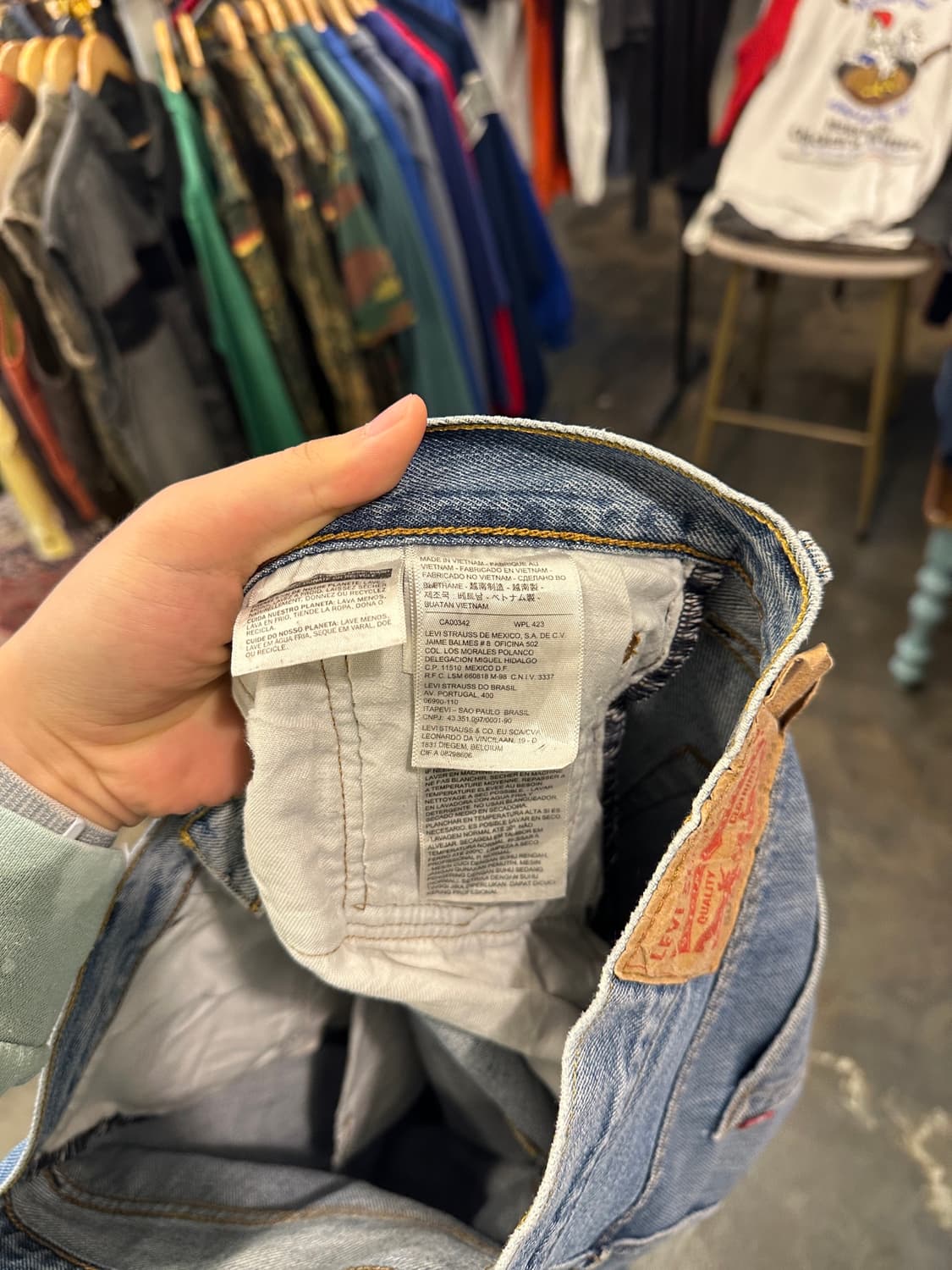 Levis 리바이스 501 W33 L34 상품이미지3