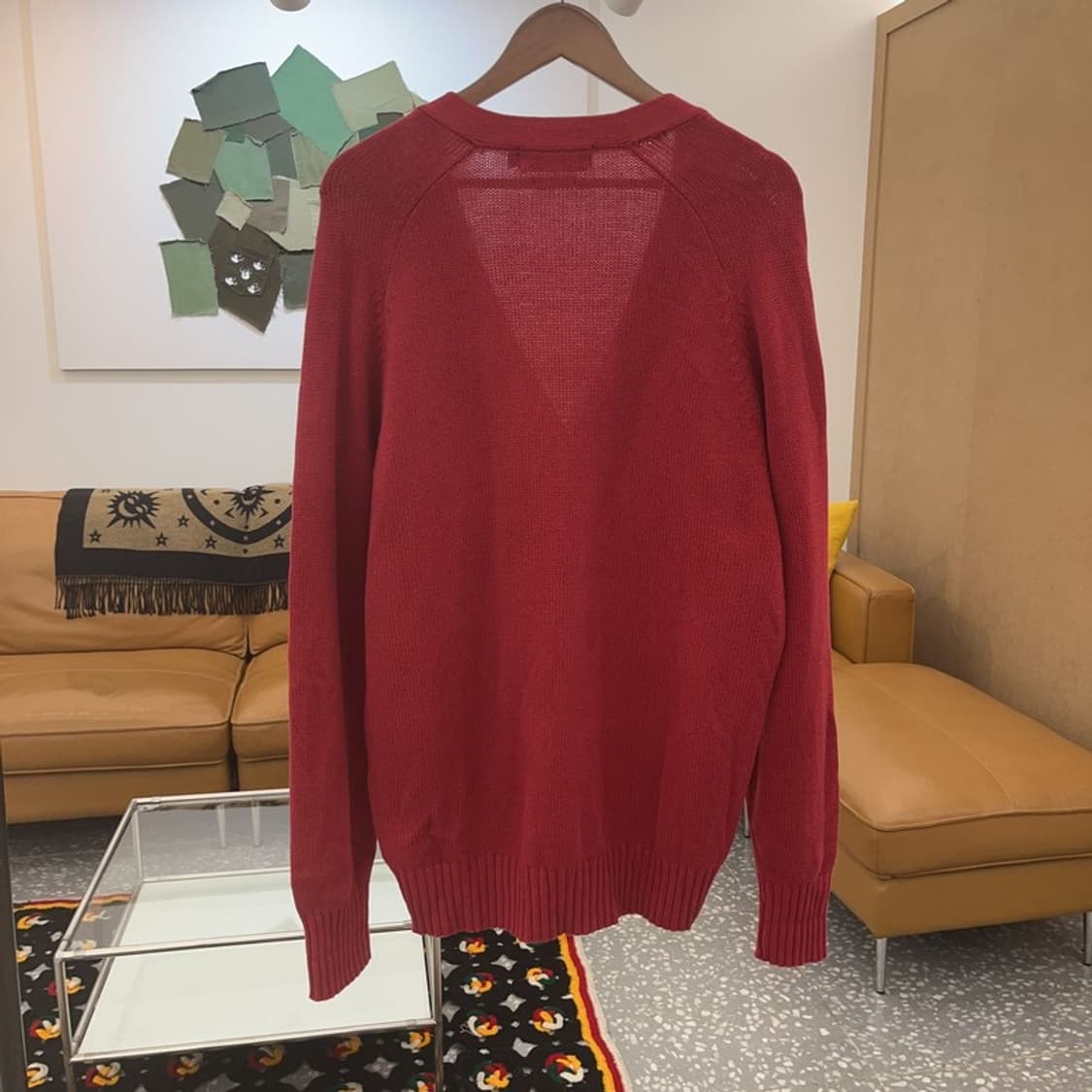 폴로 랄프로렌 아방핏 버건디 니트 가디건 95 C07084 상품이미지4