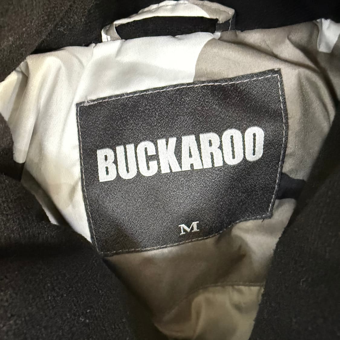 [M] (모자 X) 버카루 빈티지 덕다운 카모플라주 패딩 0112T1 상품이미지3