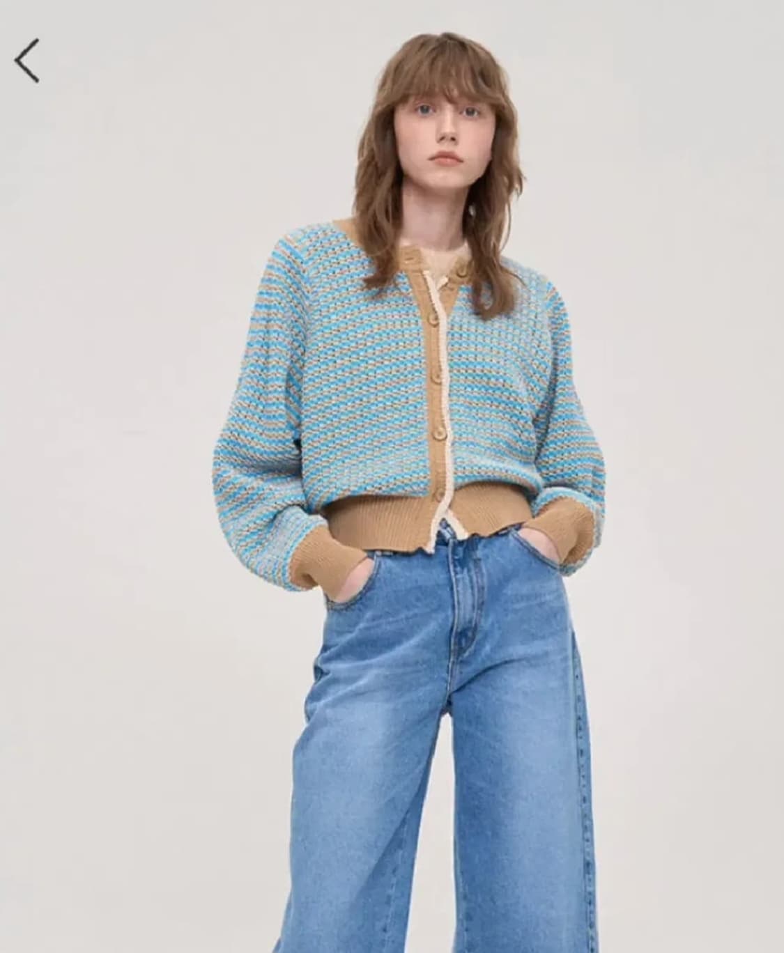 시스템 니트 가디건 90 23SS 상품이미지1