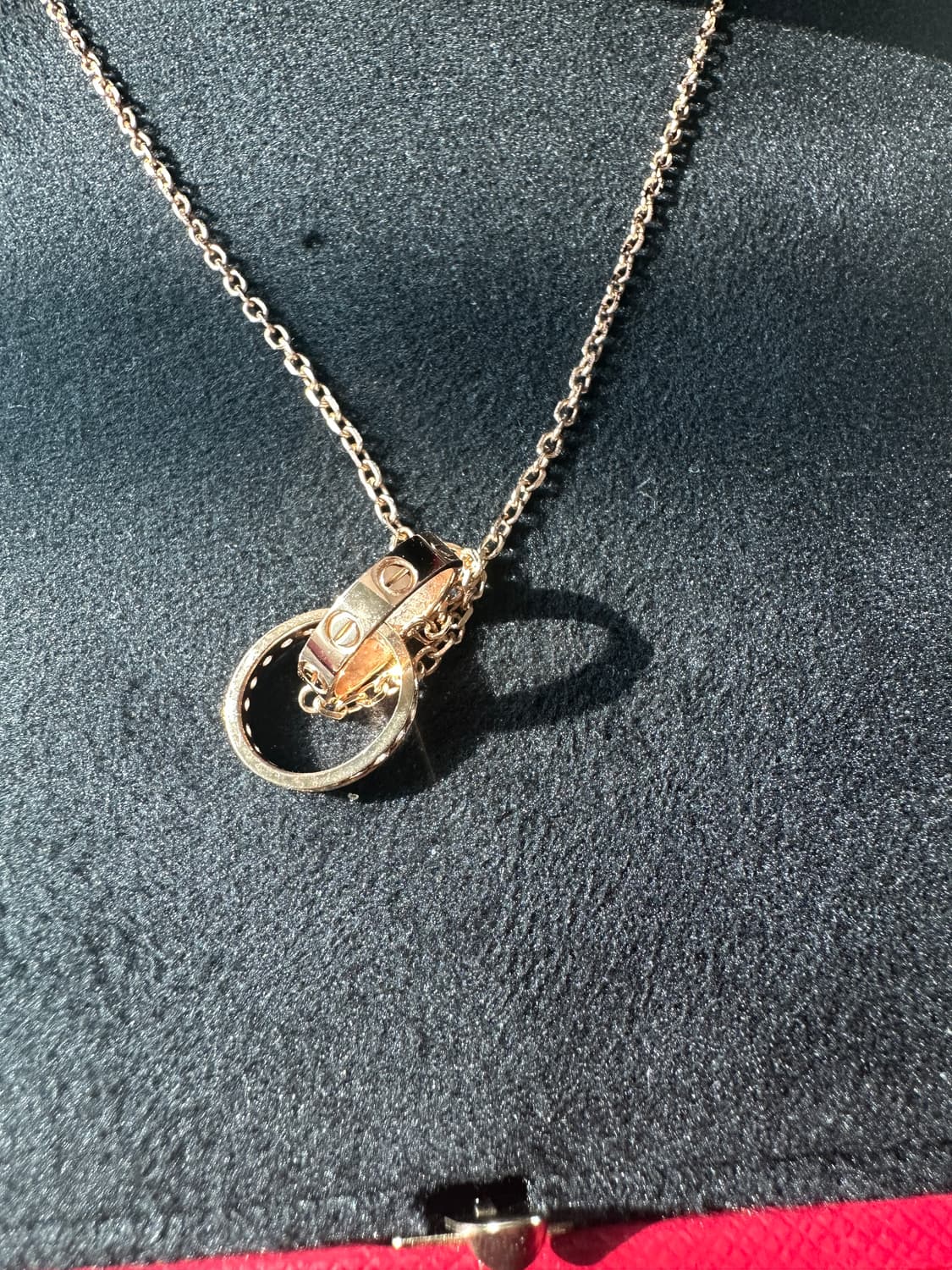 베이비러브 스타일 다이아 목걸이 18k 상품이미지4